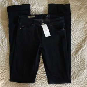 NWT AG Ballad Slim Boot dark wash jeans - size 25